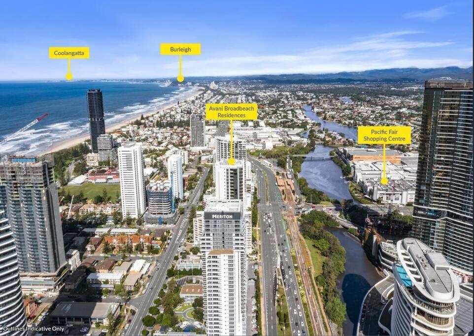Broadbeach Business Or Leisure Guldkusten Exteriör bild